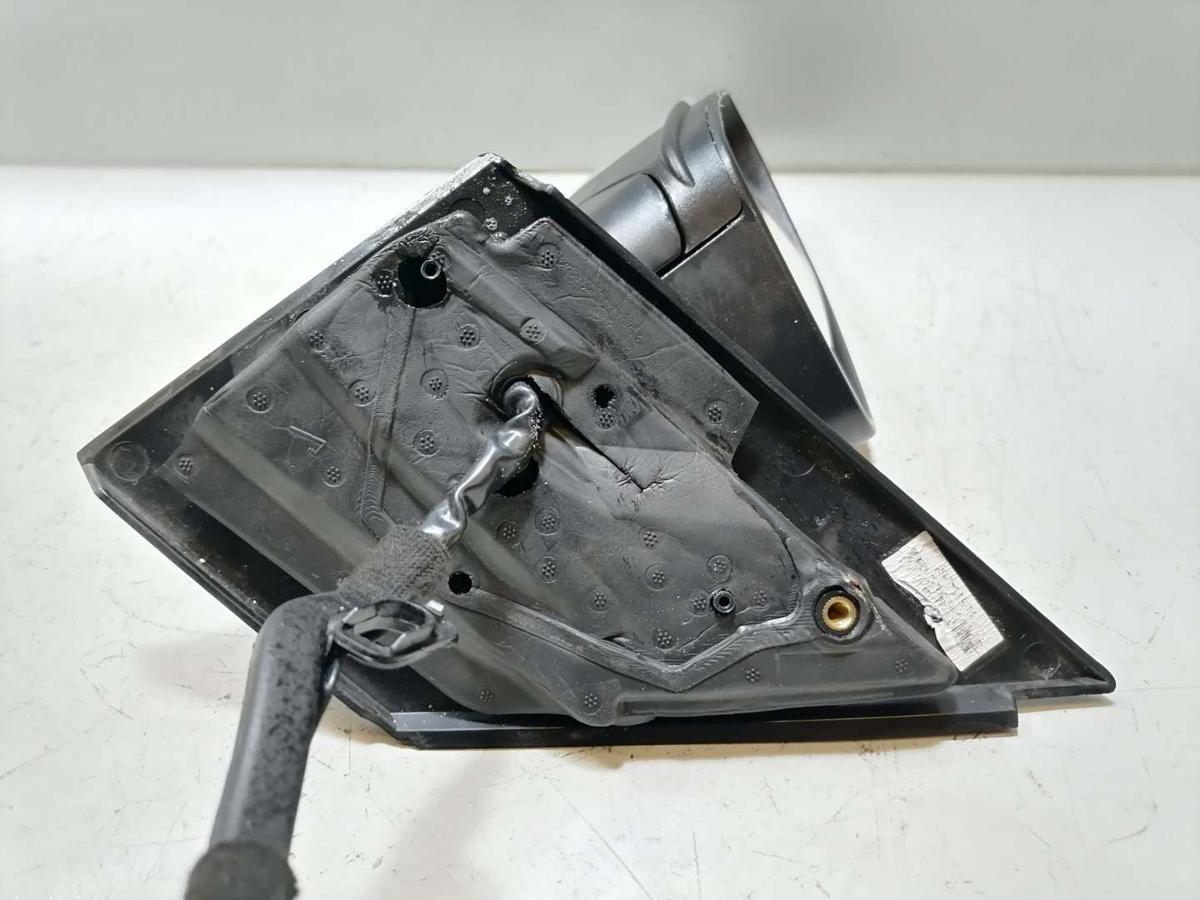 VW Polo 9N3 original Au&szlig;enspiegel links elektrisch verstellbar beheizt LC7V Anthrazitblau Bj.2006